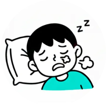 いびきをかくようになった